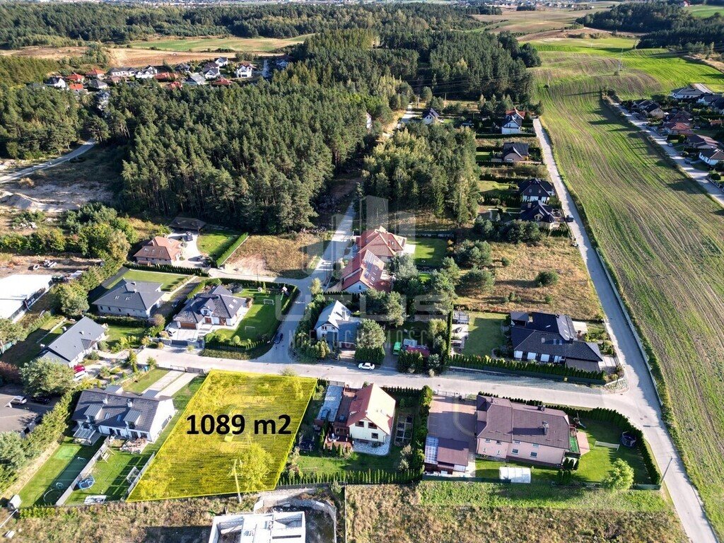 Na sprzedaż działka 1089 m² z mediami i dostępem do drogi Rokitki, Cyprysowa  1 089m2 Foto 1