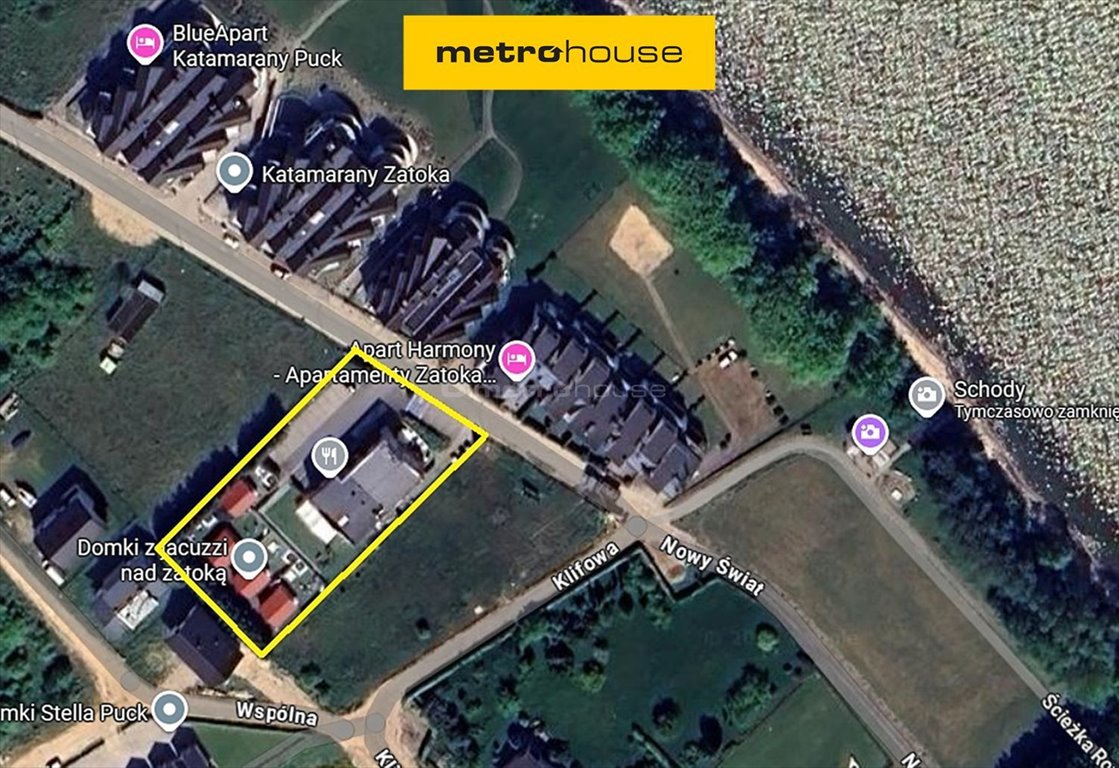 Działka inwestycyjna z 56 mieszkaniami 100 m od morza Puck, Nowy Świat  2 274m2 Foto 1