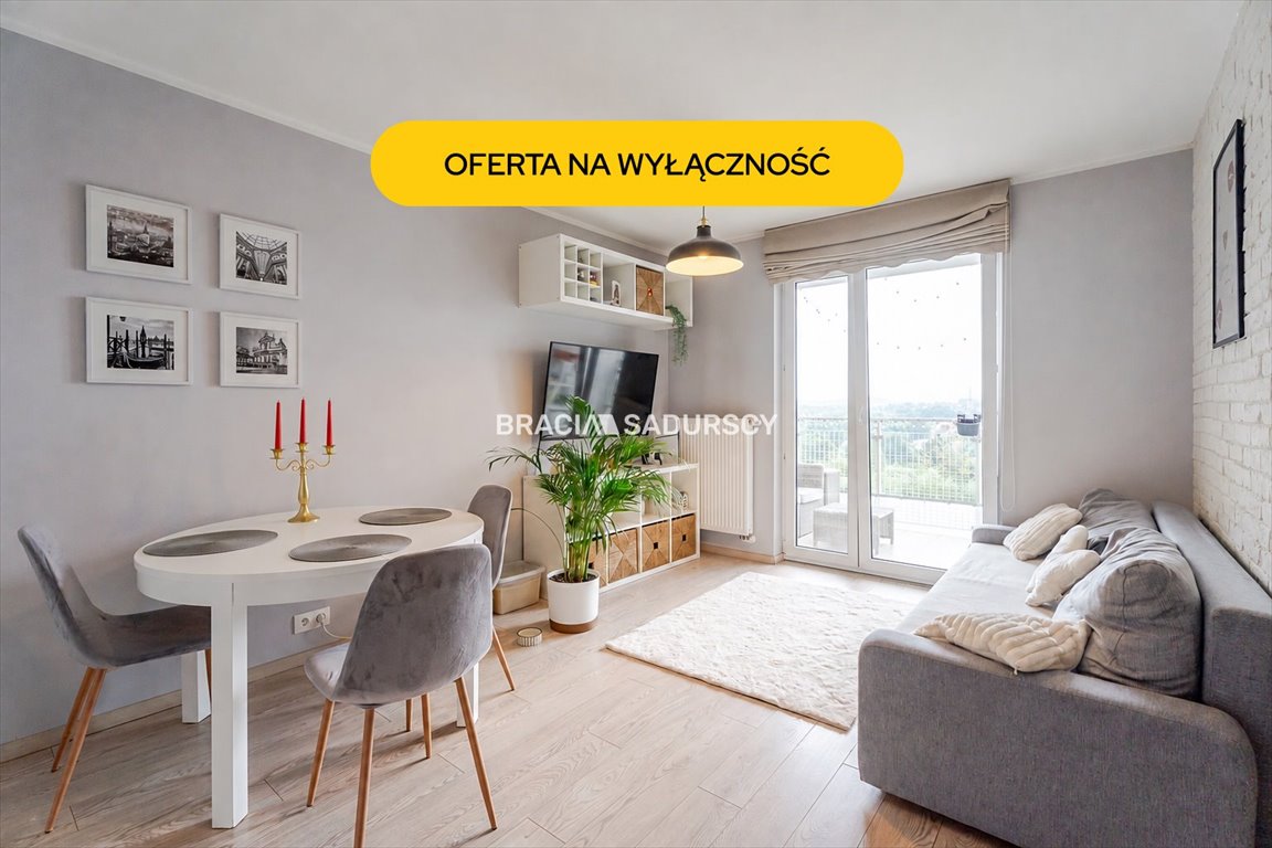 Nowoczesne 3 pok. mieszkanie (54,31 m²) z balkonem w Krakowie Kraków, Podgórze Duchackie, Piaski, Bochenka  54m2 Foto 1
