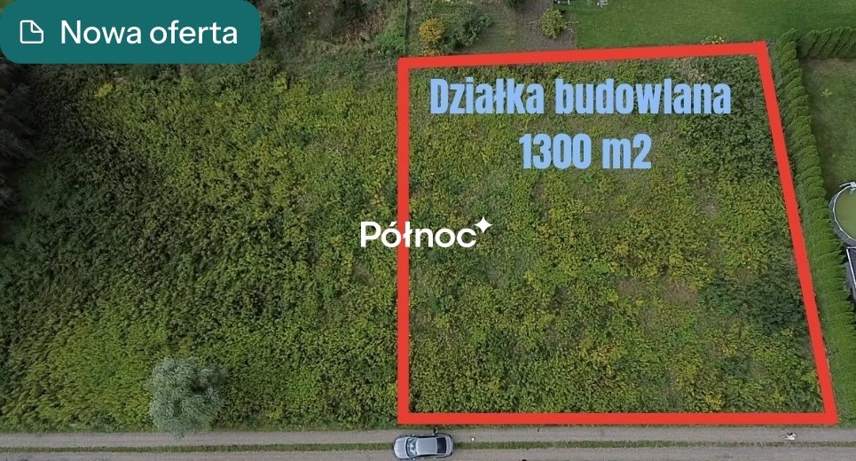 Sprzedam działkę 1300 m² w Lipnie z WZ i dostępem do mediów Lipno, Jastrzębska  1 300m2 Foto 1