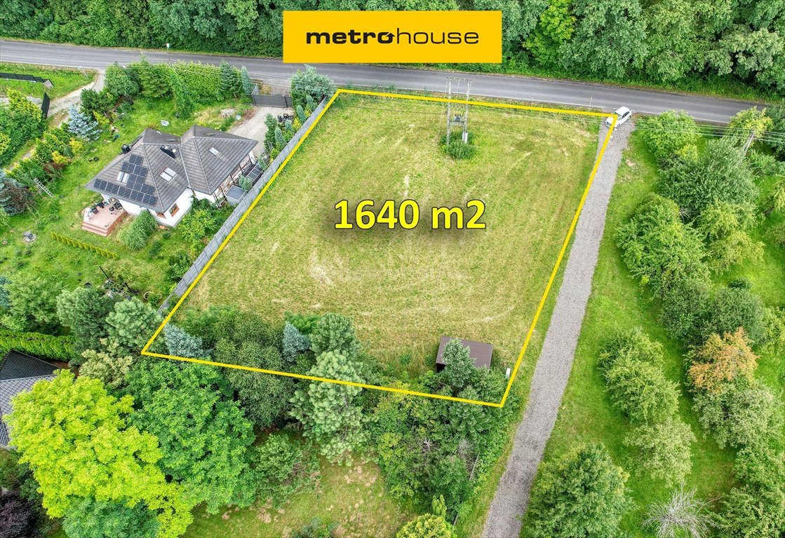 Działka budowlana 1640m² z pozwoleniem na dom w Górkach Wielkich Górki Wielkie, Bielska  1 640m2 Foto 1