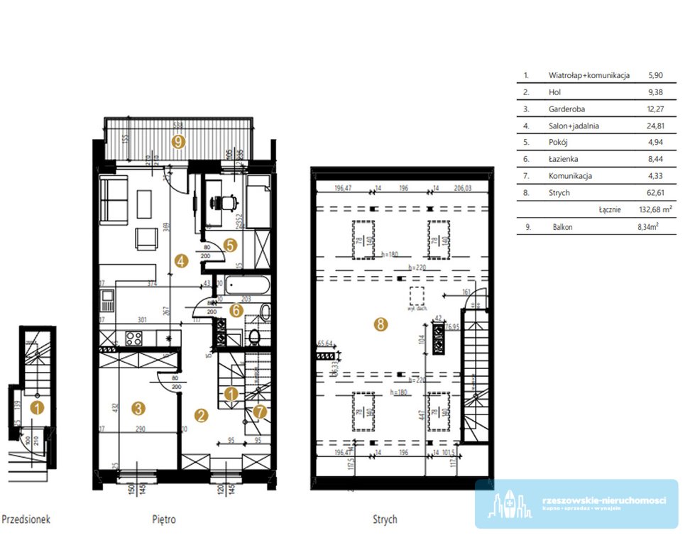 Mieszkanie na sprzedaż Rzeszów, Dębicka  106m2 Foto 13