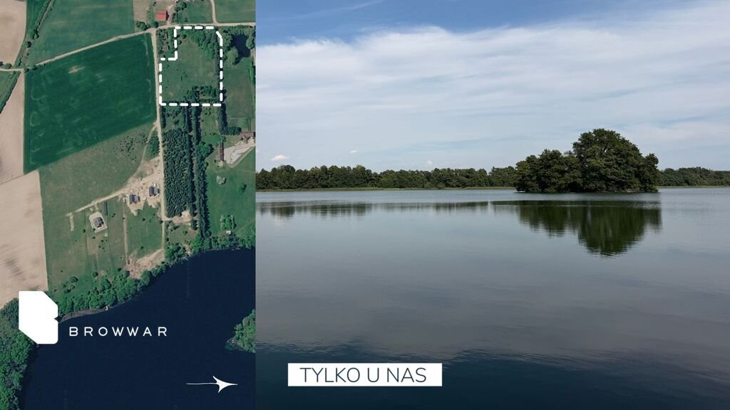 Działki nad Jeziorem Kuchennym - od 1703 m² z mediami Chrzypsko Wielkie  9 232m2 Foto 1