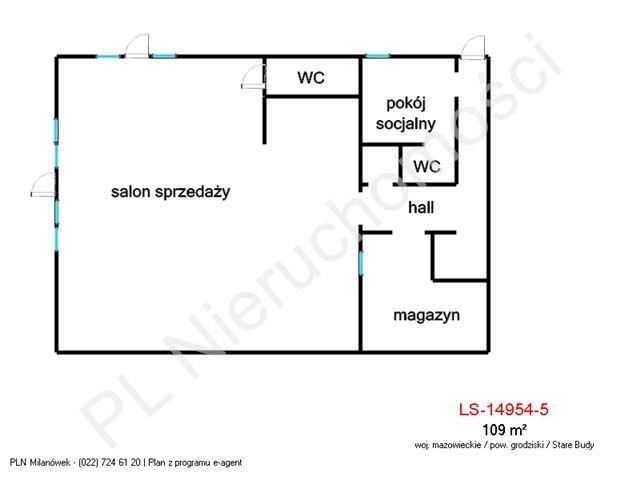 Lokal użytkowy na sprzedaż Stare Budy 109m2 Foto 1 Lokal użytkowy na sprzedaż Stare Budy 109m2 Foto 1