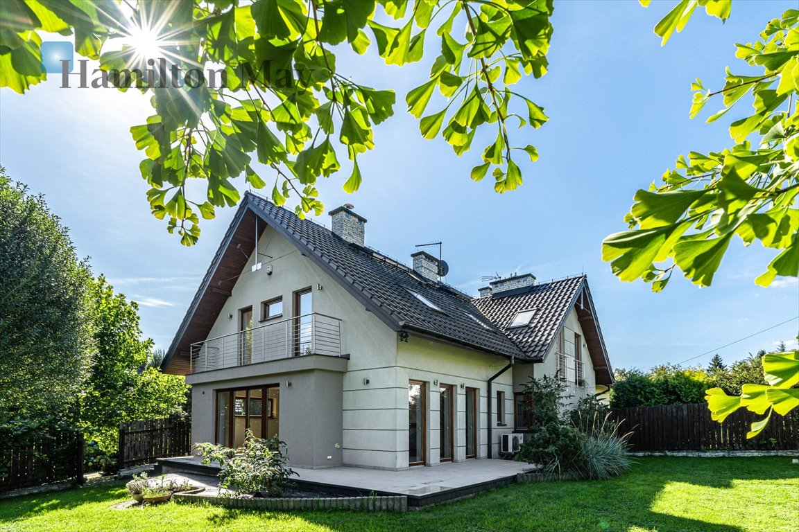 Przestronny bliźniak 226 m² z ogrodem, garażem i kominkiem Bolechowice, Bolechowice, Leśna  226m2 Foto 1