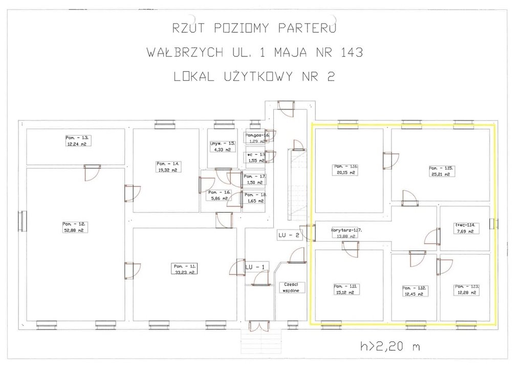 Lokal użytkowy na sprzedaż Wałbrzych, 1 Maja  529m2 Foto 13