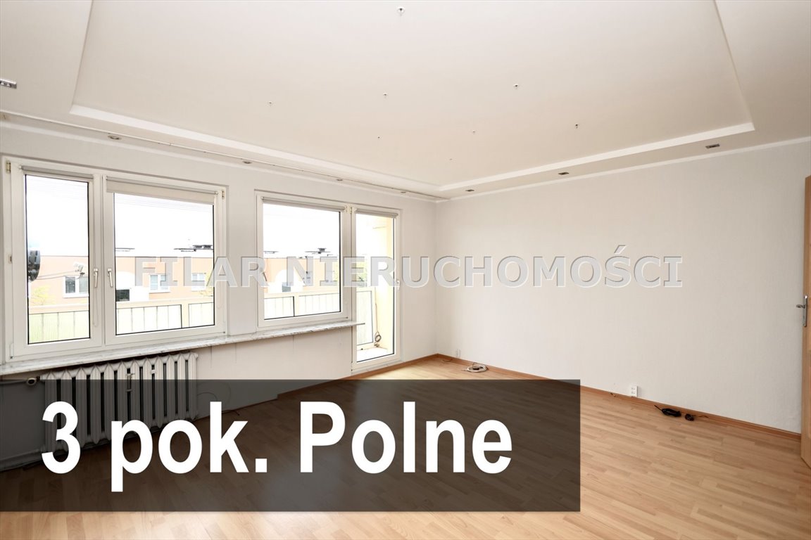 Mieszkanie trzypokojowe na sprzedaż Lubin, Polne  60m2 Foto 1