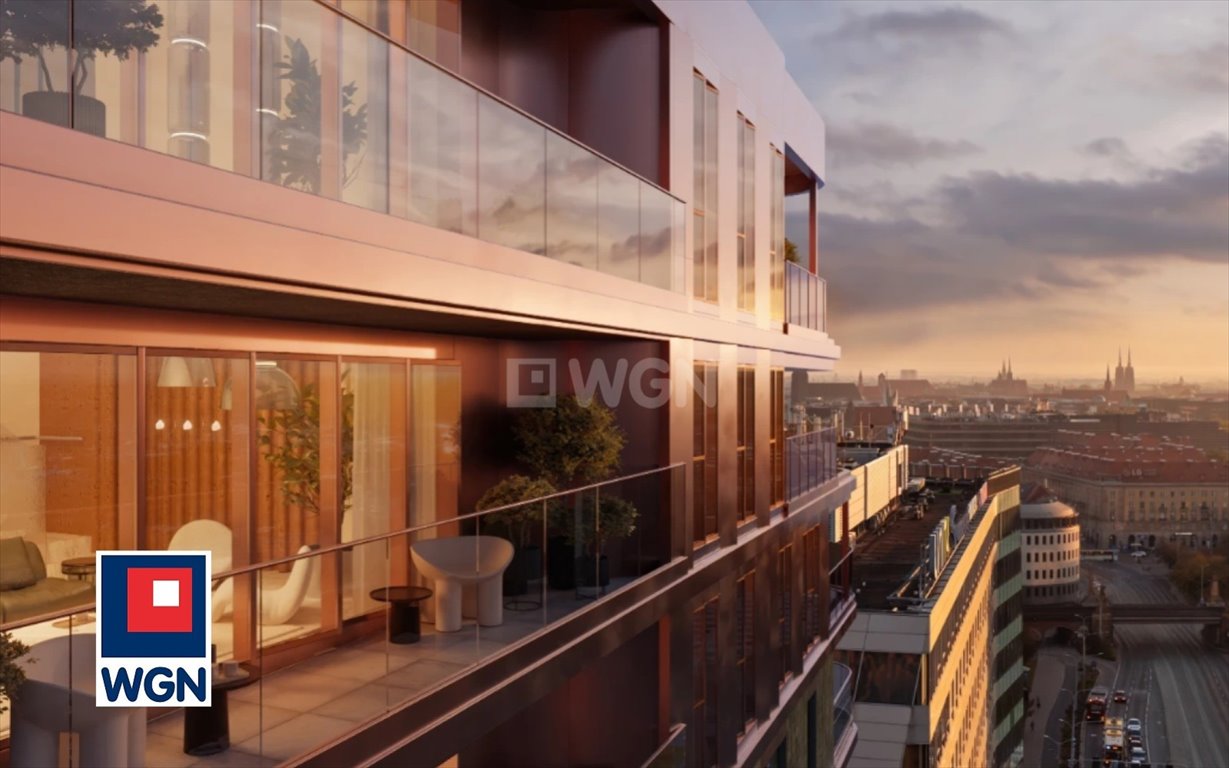 Luksusowy apartament 73 m2 z tarasem w centrum Wrocławia zapraszam Wrocław, Krzyki, Powstańców Śląskich  73m2 Foto 1