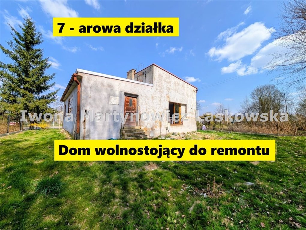Urokliwy dom z ogrodem, remontowany, 85 m2, Zaborów Zaborów  85m2 Foto 1