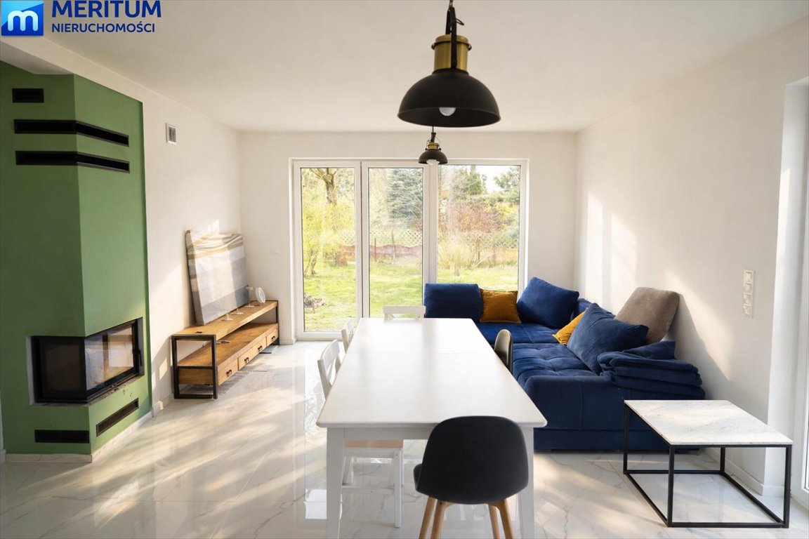 Nowoczesny dom wolnostojący 159 m2 z kominkiem i ogrzewaniem podłogowym Osowiec  159m2 Foto 1