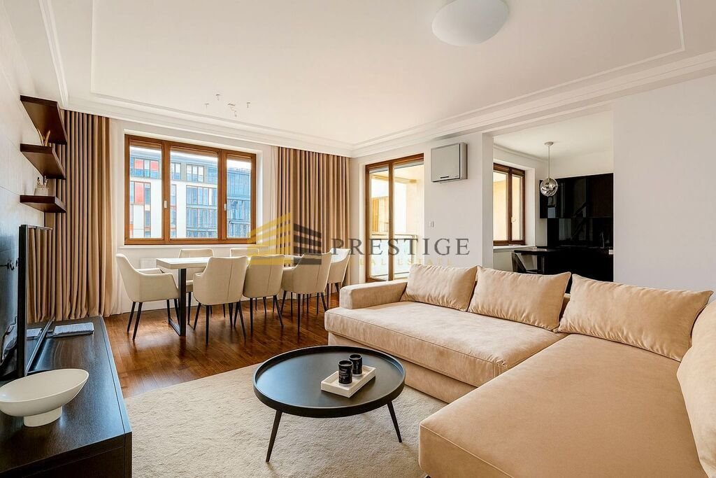 Mieszkanie trzypokojowe na wynajem Warszawa, Śródmieście, Leona Kruczkowskiego  105m2 Foto 1