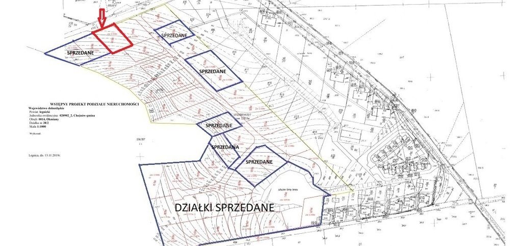 Działka budowlana na sprzedaż Okmiany  1 026m2 Foto 6