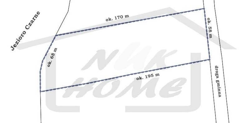 Działka z dostępem do jeziora, warunki zabudowy, cisza Czarne Dolne  10 703m2 Foto 1