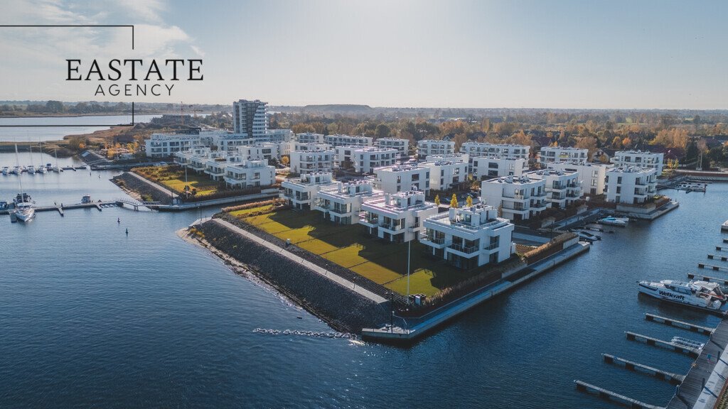 Zapraszam do luksusowego apartamentu nad wodą z ogrodem i tarasem Wiślinka, Łąkowa  82m2 Foto 1