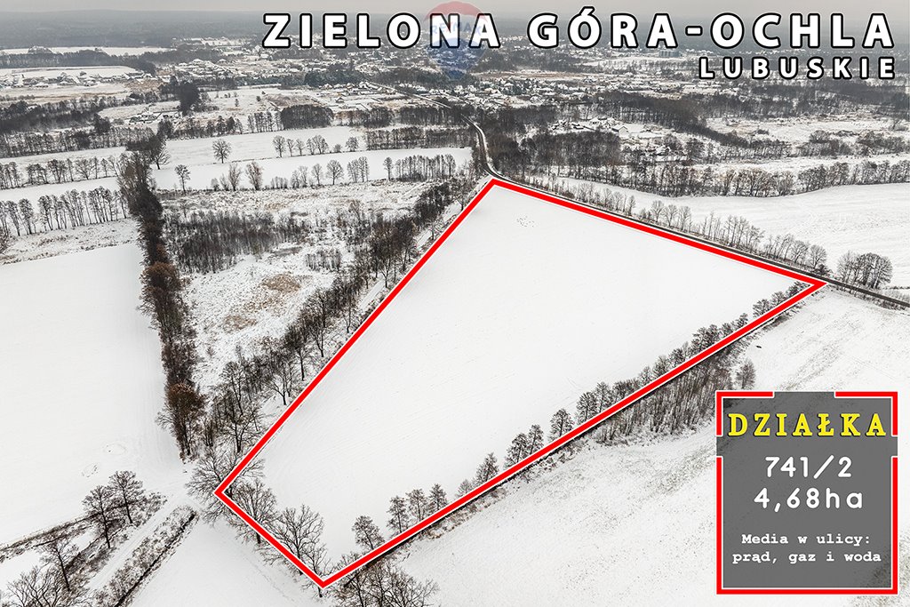 Działka inwestycyjna na sprzedaż Zielona Góra, Ochla-Żagańska  46 800m2 Foto 15