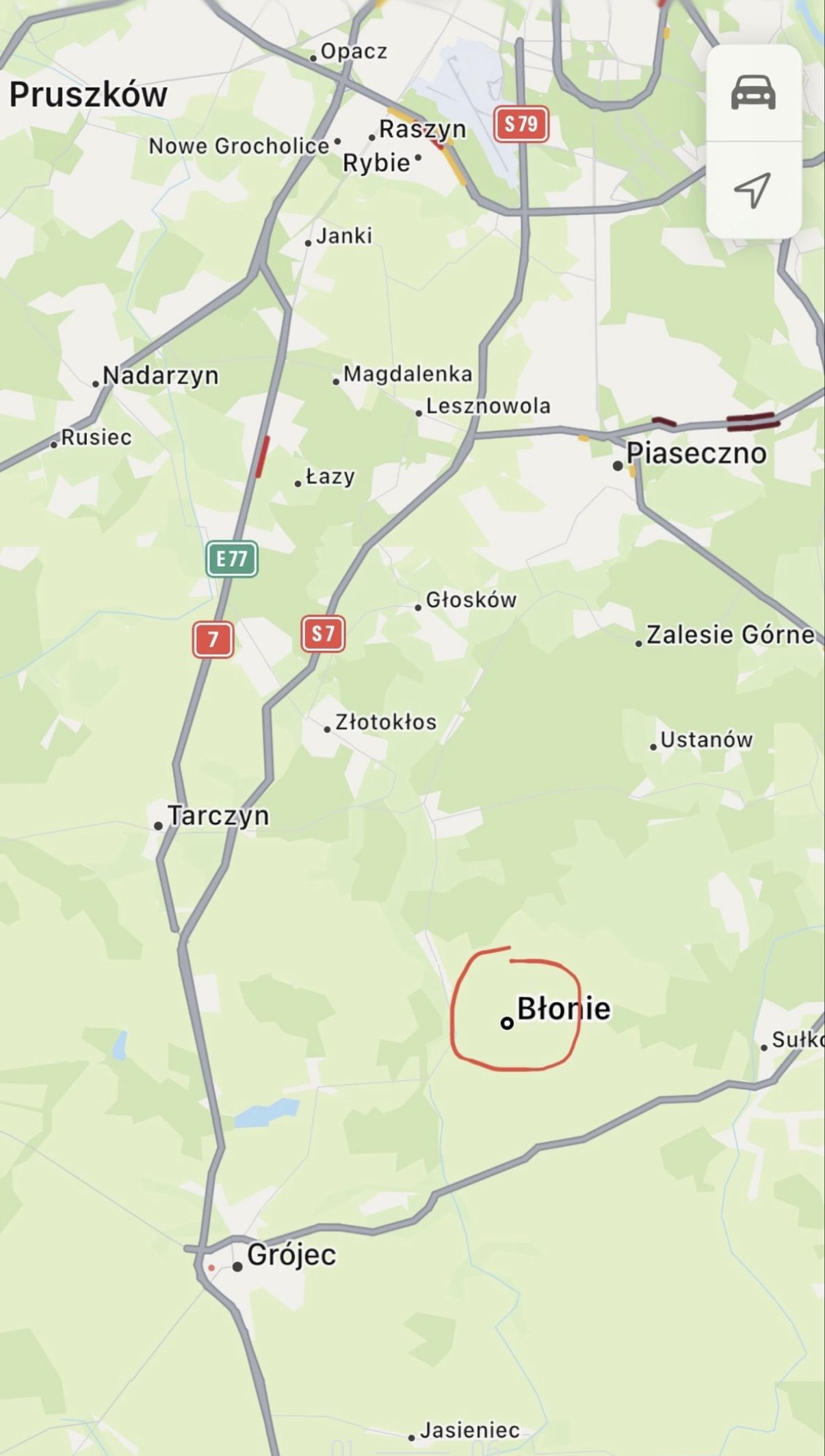 Działka budowlana 1431 m² z dwoma wjazdami i planem pod domy Błonie, piaseczyński  1 430m2 Foto 1