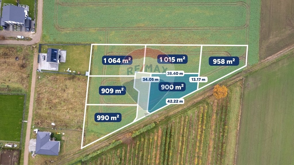 Działka budowlana na sprzedaż Konikowo  900m2 Foto 1