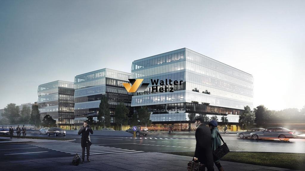 Nowoczesny kompleks biurowy z certyfikatem BREEAM, 289 m2 Kraków, Podgórze, Wadowicka  289m2 Foto 1