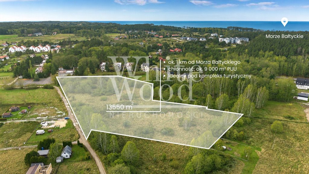 Działka inwestycyjna pod hotel lub condo-hotel (13 550 m²) Dębina  13 550m2 Foto 1