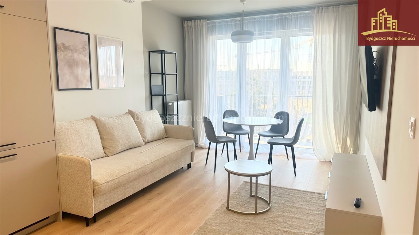 Nowoczesne 2-pokojowe mieszkanie z balkonem, winda, centrum Bydgoszcz, Centrum  40m2 Foto 1