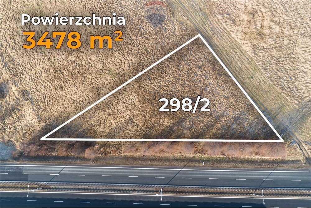 Działka inwestycyjna na sprzedaż Sarnów  3 478m2 Foto 2