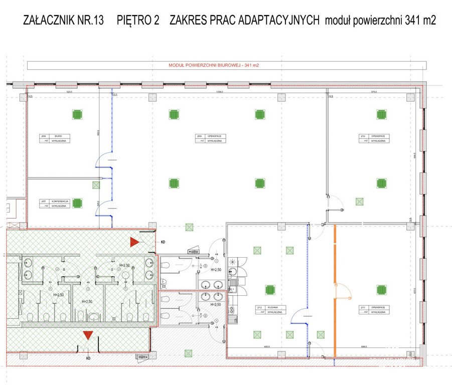 Lokal użytkowy na wynajem Kraków, Czyżyny, Czyżyny, Mieczysława Medweckiego  341m2 Foto 13