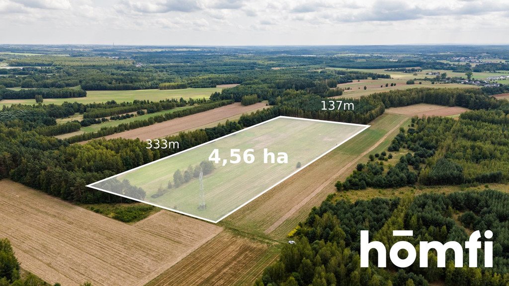 Działka rolna z potencjałem komercyjnym, 45 600 m2 Zdziechów  45 600m2 Foto 1