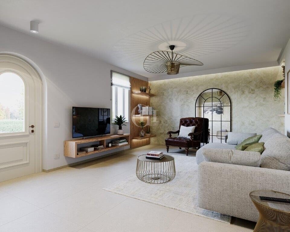 Nowoczesne 95 m² z parkingiem i historycznym charakterem Włochy, Sona  95m2 Foto 1