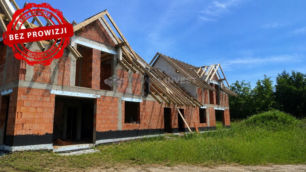Nowoczesny bliźniak z garażem i ogrodem - 112 m2. Wielka Wieś, Krakowska  112m2 Foto 1