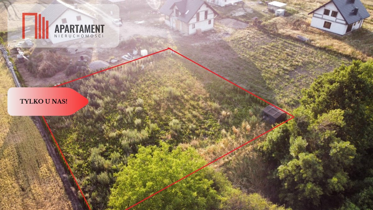 Sprzedam działkę 1040 m² z mediami i warunkami zabudowy Smętowo Graniczne, Ogrodowa  1 040m2 Foto 1