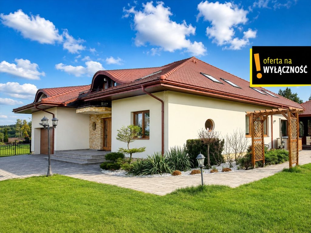 Luksusowy dom 8 pokoi na Białogonie, 326 m², blisko natury Kielce, Białogon, Zgórska  326m2 Foto 1