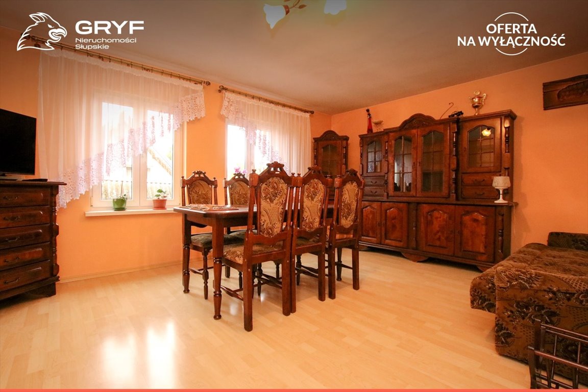 Przestronne 3-pokojowe mieszkanie 90,72 m2 z działkami i garażami Damnica, Lipowa  91m2 Foto 1