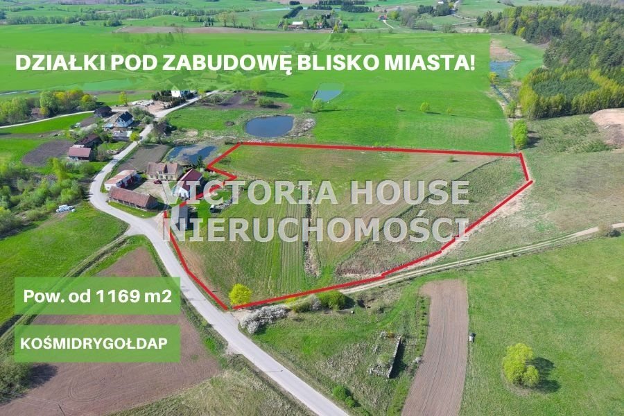 Działka inna na sprzedaż Kośmidry  1 340m2 Foto 1