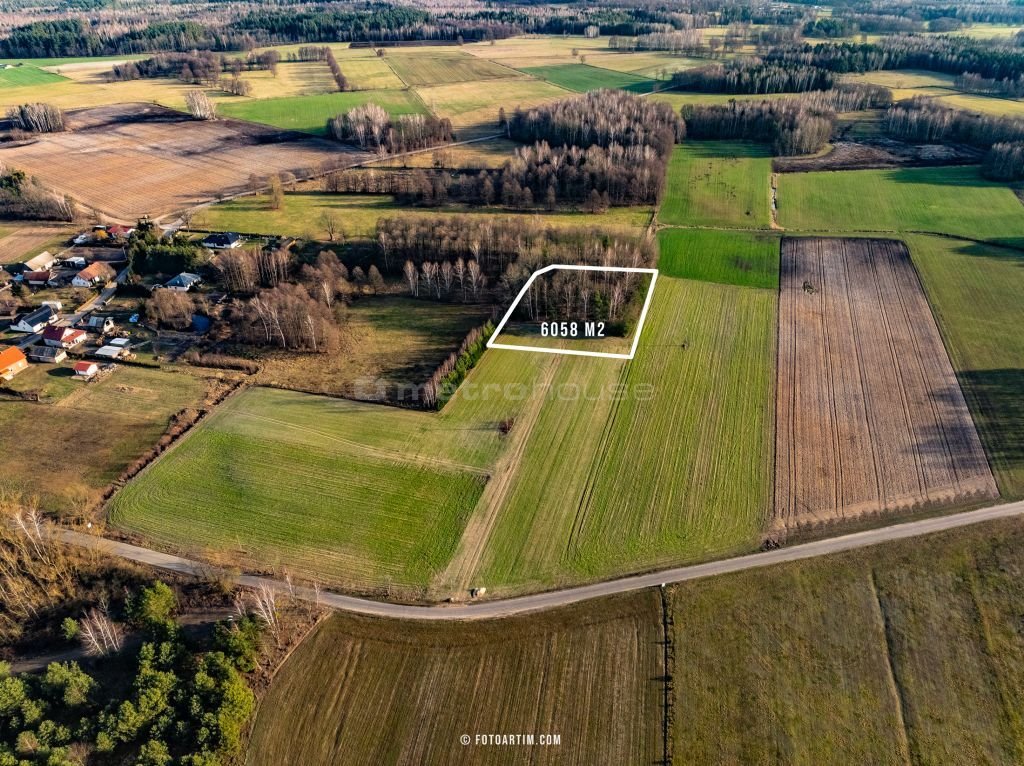 Działka rolna na sprzedaż Stare Czajki  6 058m2 Foto 1