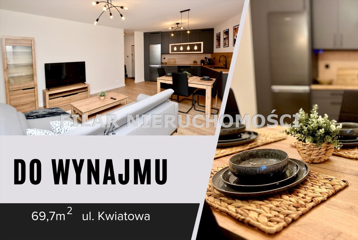 Nowoczesny apartament 69,8 m² z dużym garażem w Lubinie Lubin  70m2 Foto 1