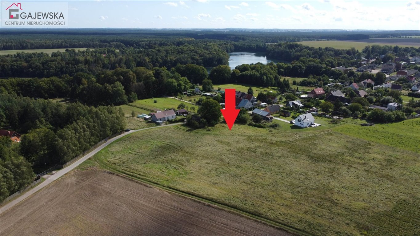 Działka pod dom z widokiem na jezioro w Nakielnie Nakielno, Nakielno  994m2 Foto 1