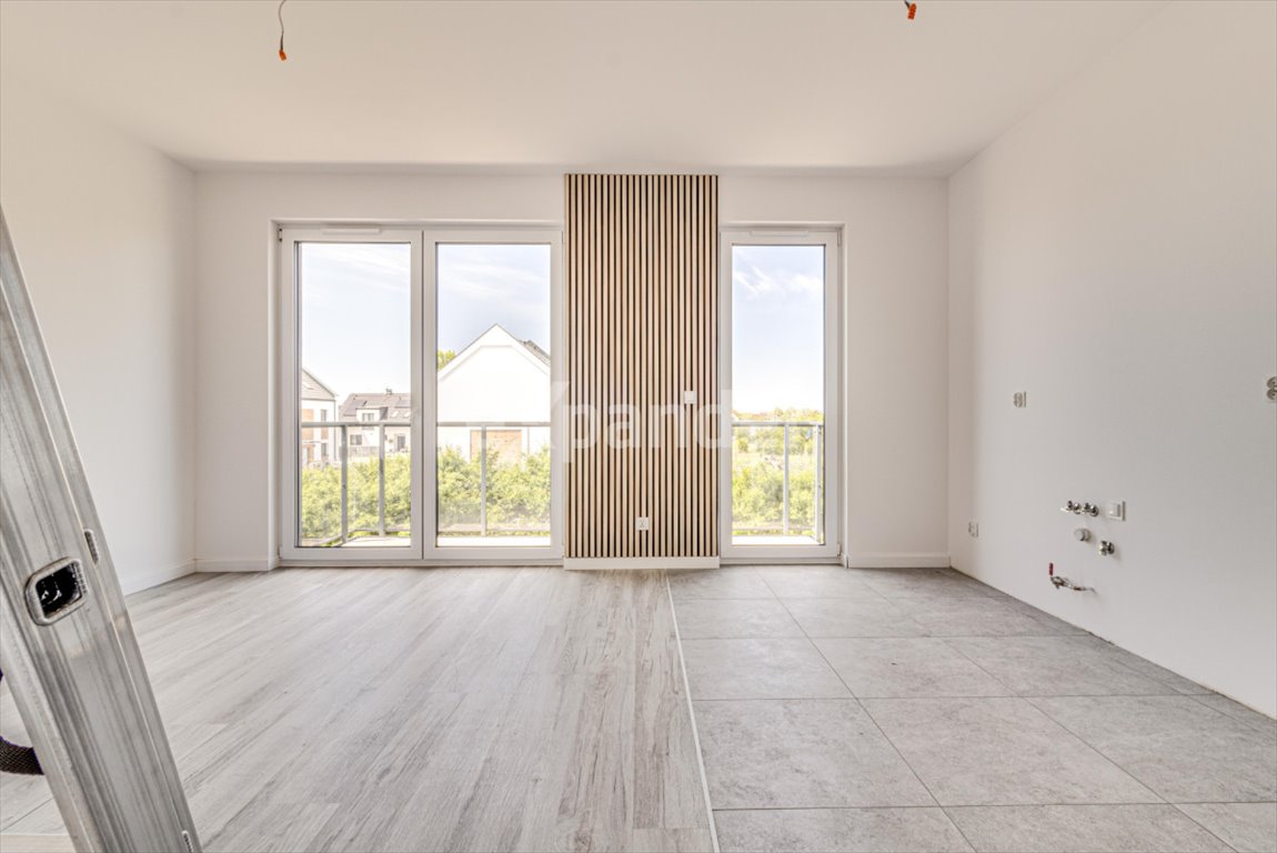 Nowoczesne 4-pokojowe mieszkanie z ogrodem i 2 miejscami parkingowymi Siechnice, Prawocińska  61m2 Foto 1