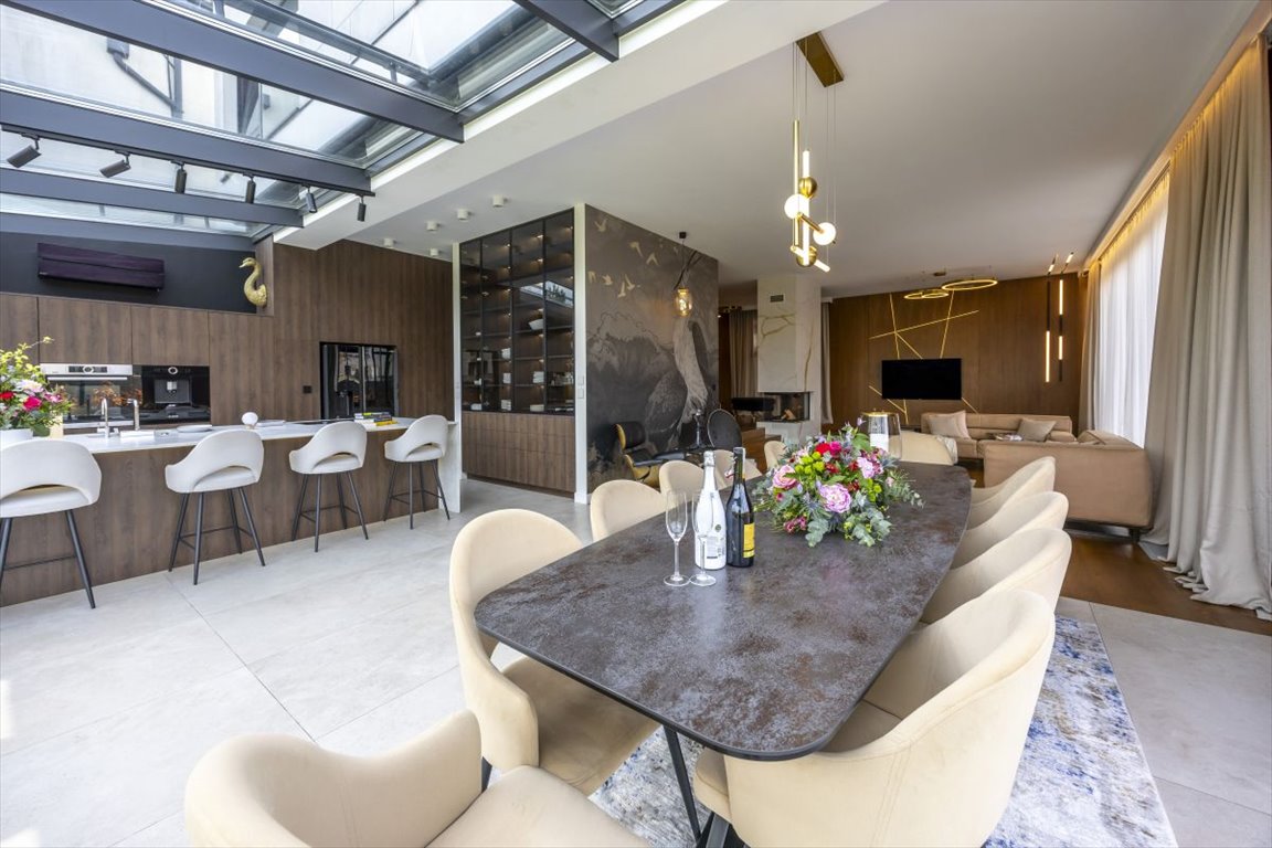 Luksusowy dom z oranżerią i kominkiem w Wilanowie Warszawa, Wilanów, Wiedeńska  235m2 Foto 1