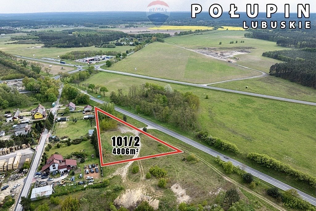 Działka budowlana na sprzedaż Połupin, Krośnieńska  4 086m2 Foto 11