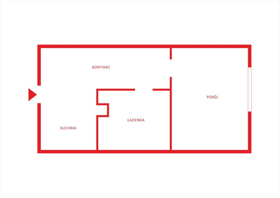 22 m² do własnej aranżacji z widokiem na zieleń Gdańsk, Przymorze, Chłopska  22m2 Foto 1