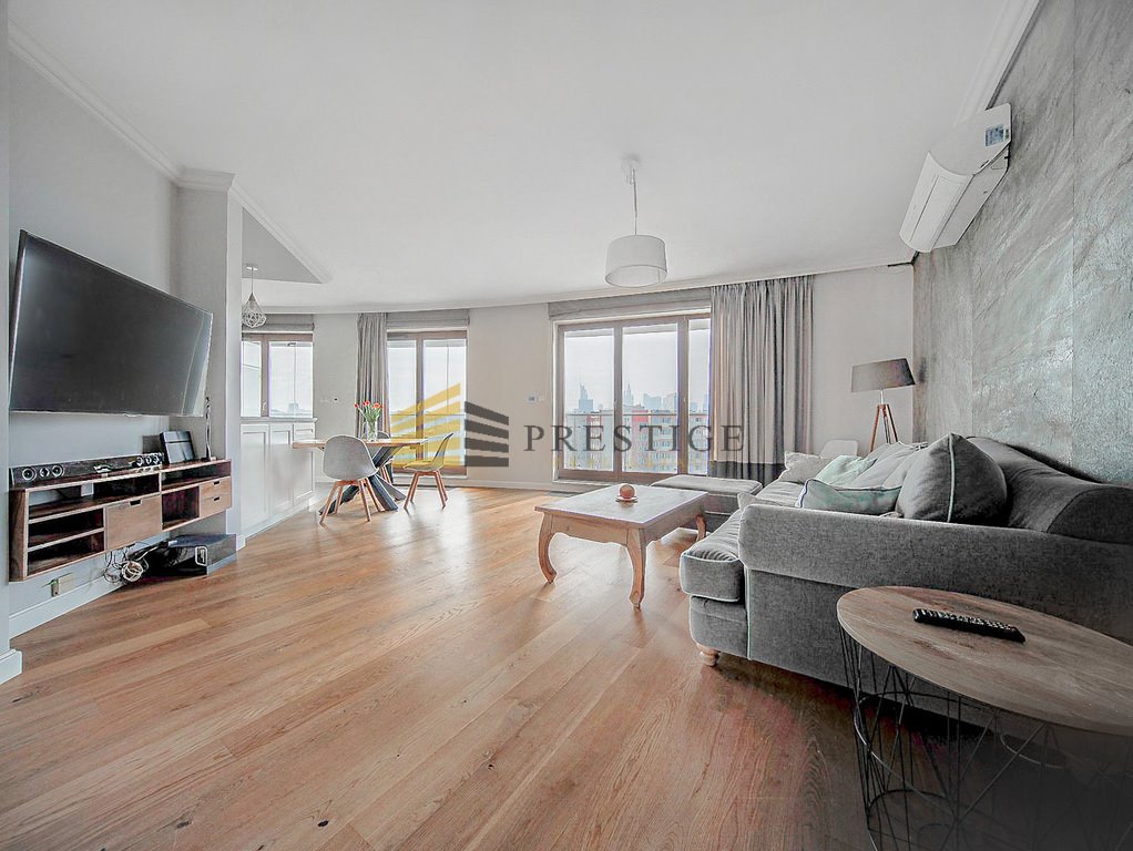 Luksusowy apartament 125 m2 z widokiem na Pałac Kultury Warszawa, Śródmieście, Powiśle, Solec  125m2 Foto 1