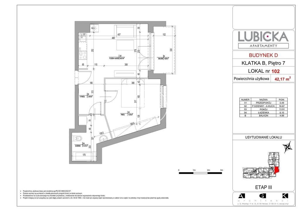 Zapraszam do obejrzenia nowoczesnego 2-pokojowego apartamentu z balkonem i garażem Toruń, Lubicka  42m2 Foto 1