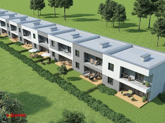 Zapraszam do obejrzenia nowoczesnego domu szeregowego 127 m² z garażem i ogrodem Częstochowa, św. Brata Alberta  127m2 Foto 1