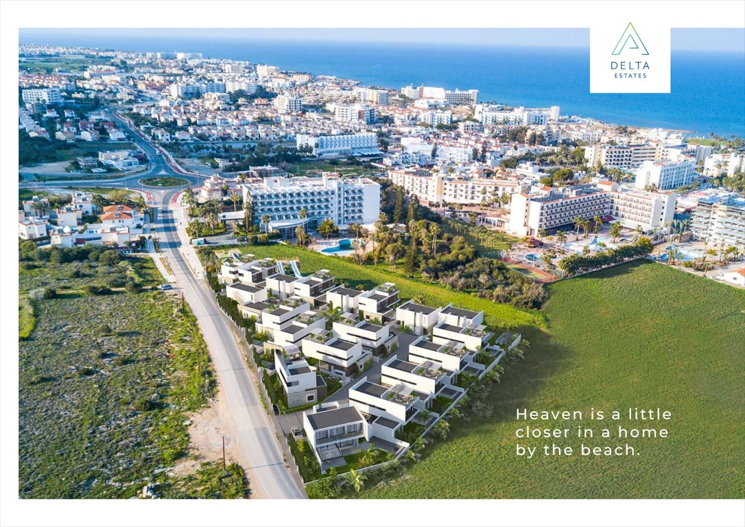 Ekskluzywne wille nad morzem w Protaras, 134 m2, prywatny ogród Cypr, Protaras, Akefalou 71  134m2 Foto 1