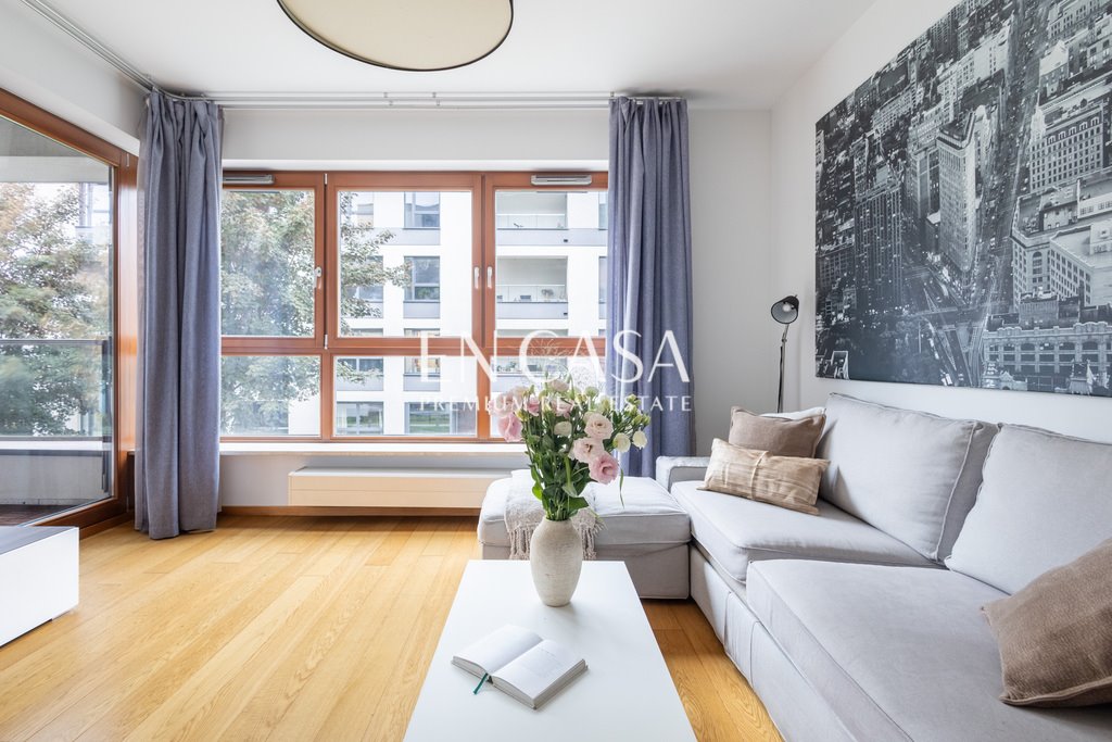 Mieszkanie dwupokojowe na wynajem Warszawa, Wilanów, Adama Branickiego  44m2 Foto 1