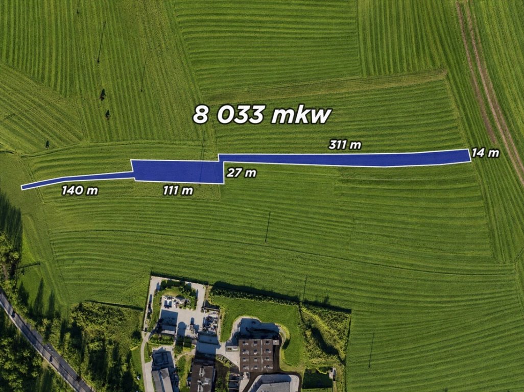 Sprzedam działki rolne 8 033 m² z potencjałem inwestycyjnym Nowy Targ, Jana Pawła II  8 033m2 Foto 1