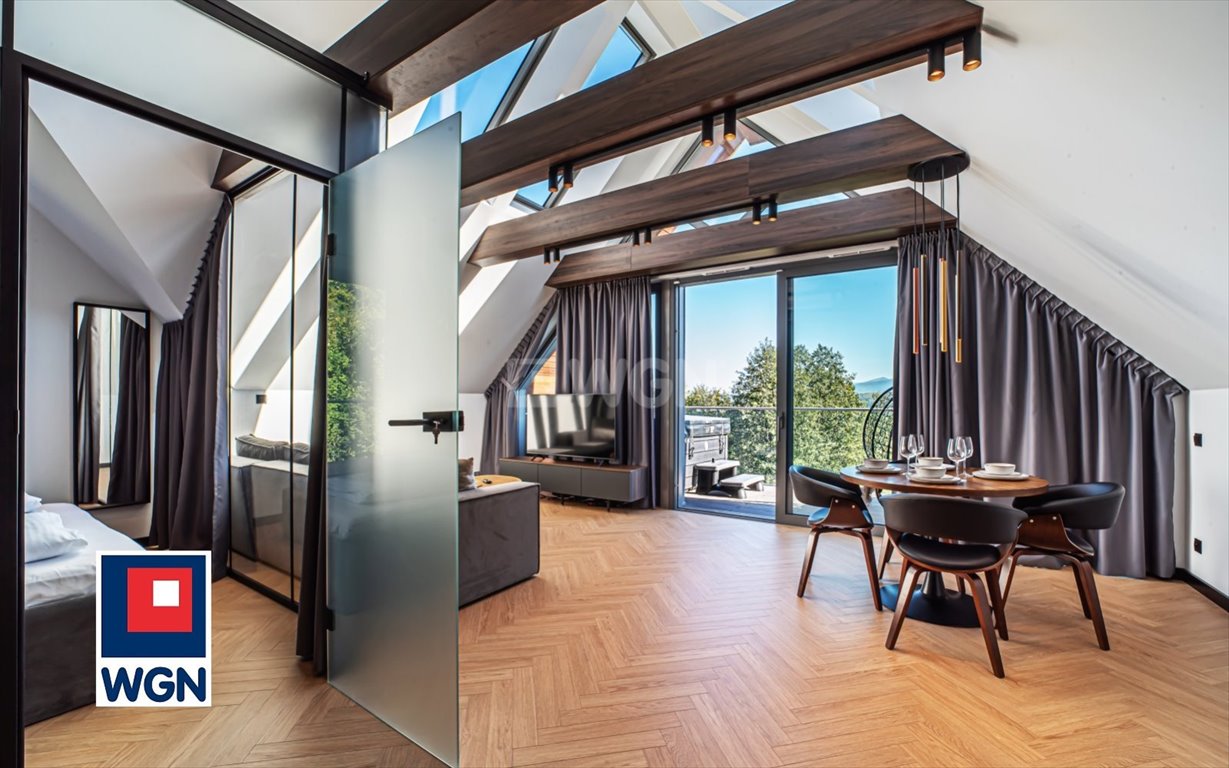 Luksusowy apartament z sauną, jacuzzi i widokiem na góry Szklarska Poręba, Górna  51m2 Foto 1