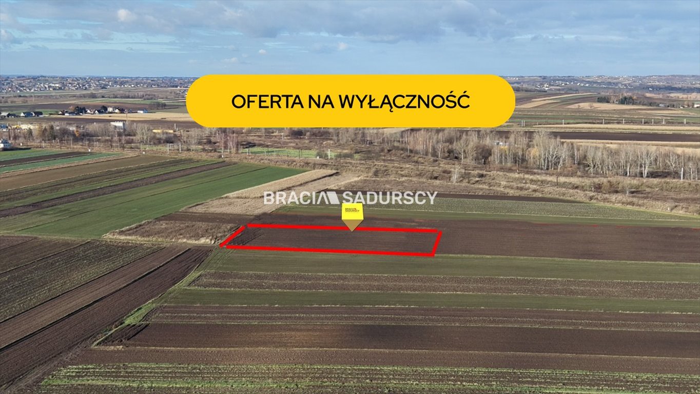 Działka rolna 41 ar w Krakowie - uprawy i łąki Kraków, Nowa Huta, Nowa Huta  4 168m2 Foto 1