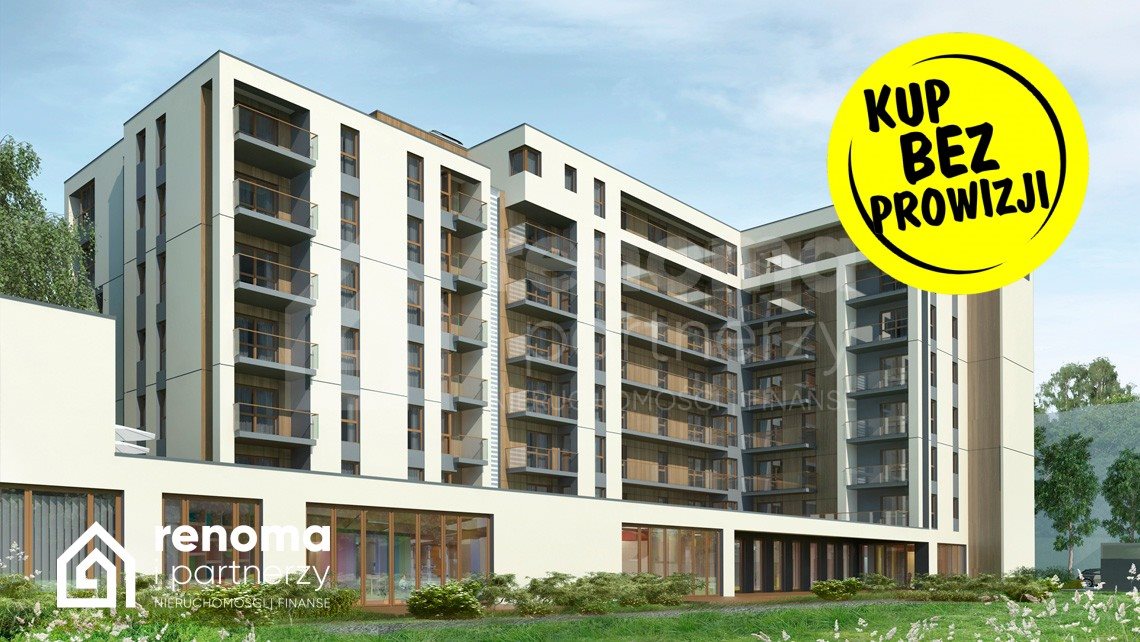 Nowe 2-pokojowe mieszkanie na Ratajach, 45,7 m2 Poznań, Rataje  46m2 Foto 1