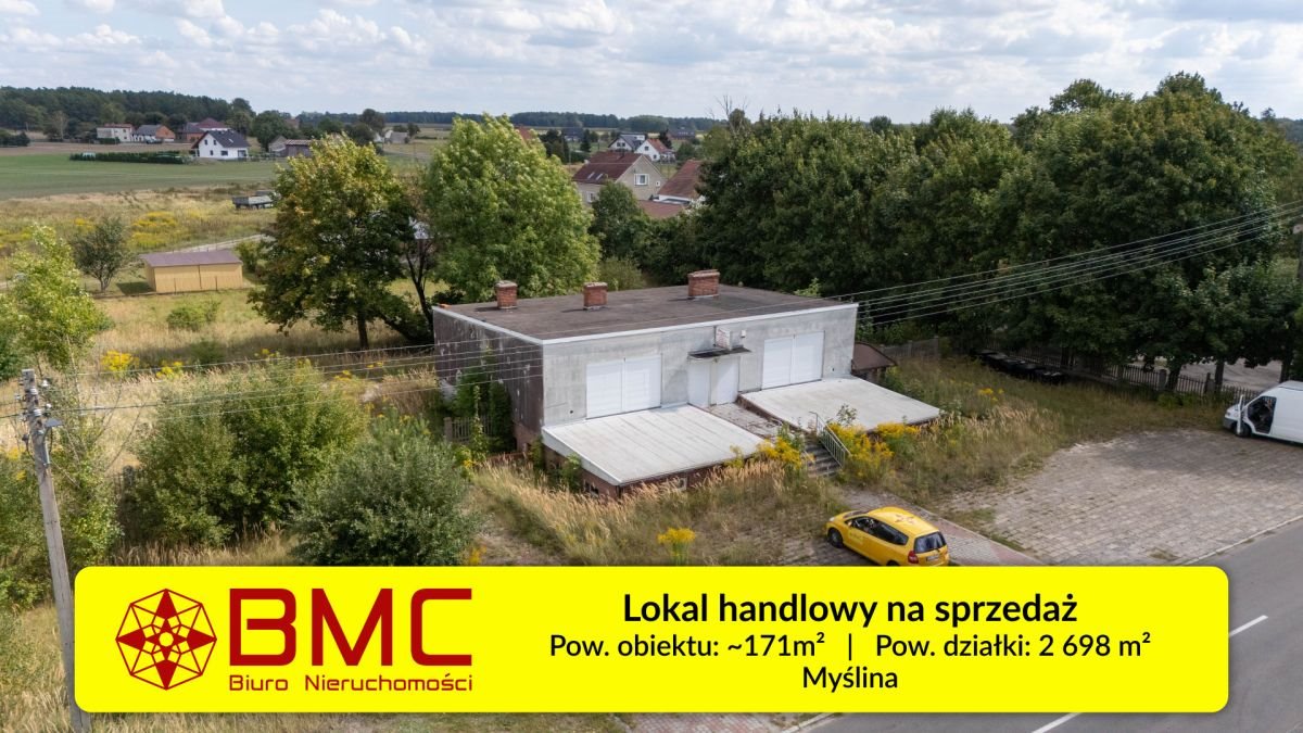 Polecam atrakcyjny lokal usługowy 171 m² z dużym potencjałem Myślina, Kolejowa  171m2 Foto 1